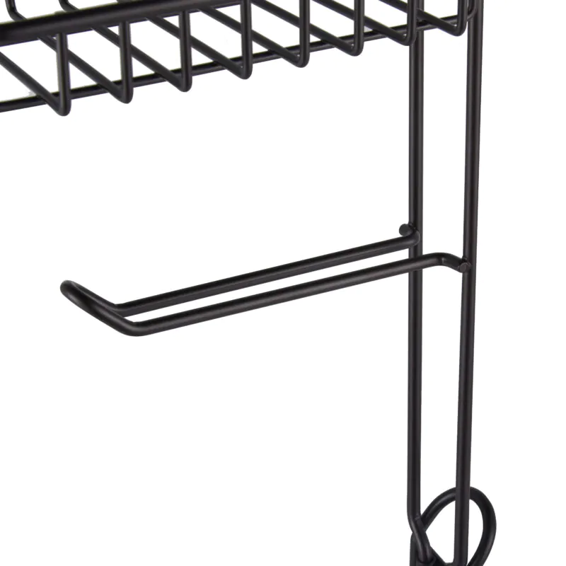 Bathroom Toilet Roll Paper Holder with Phone Shelf BTH091 - Image 4