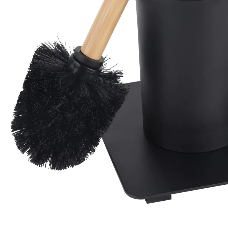Bathroom Toilet Roll Paper Holder with Toilet Brush and Phone Shelf BTH065 - Image 4