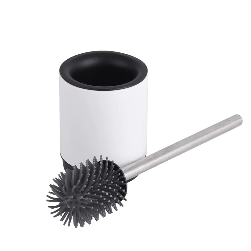 Anti Rust and Slip Toilet Brush with Silicone Head TBR114 - Image 3