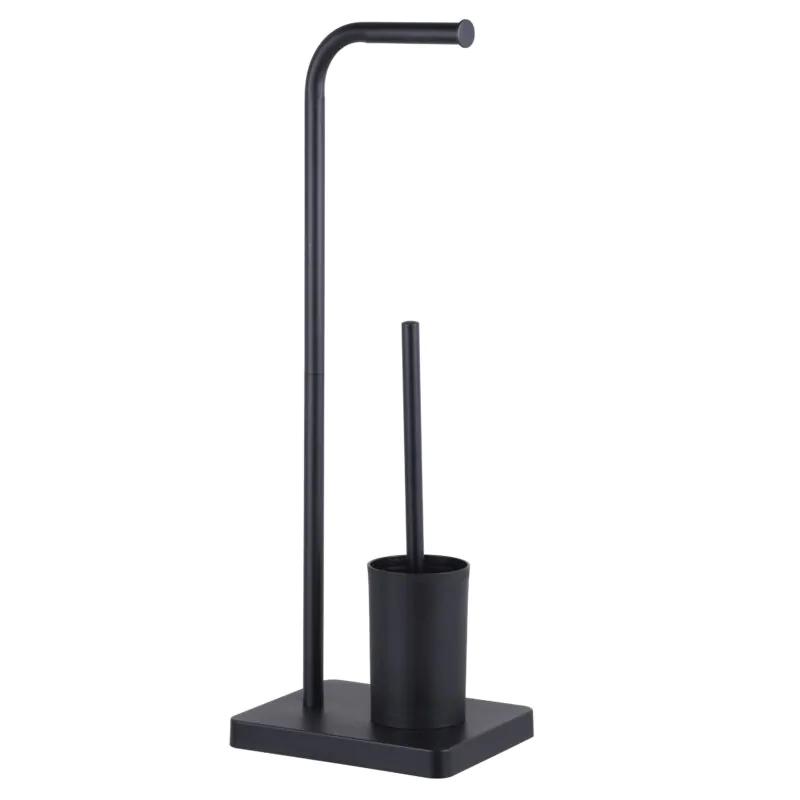 Bathroom Toilet Roll Paper Holder with Toilet Brush BTH064