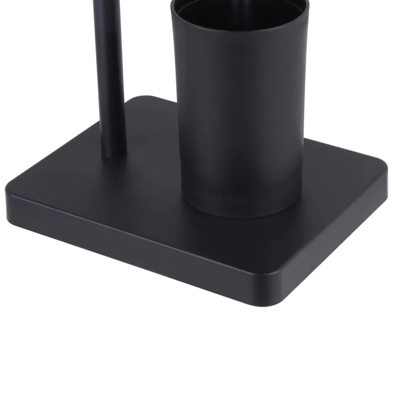 Bathroom Toilet Roll Paper Holder with Toilet Brush BTH064 - Image 4