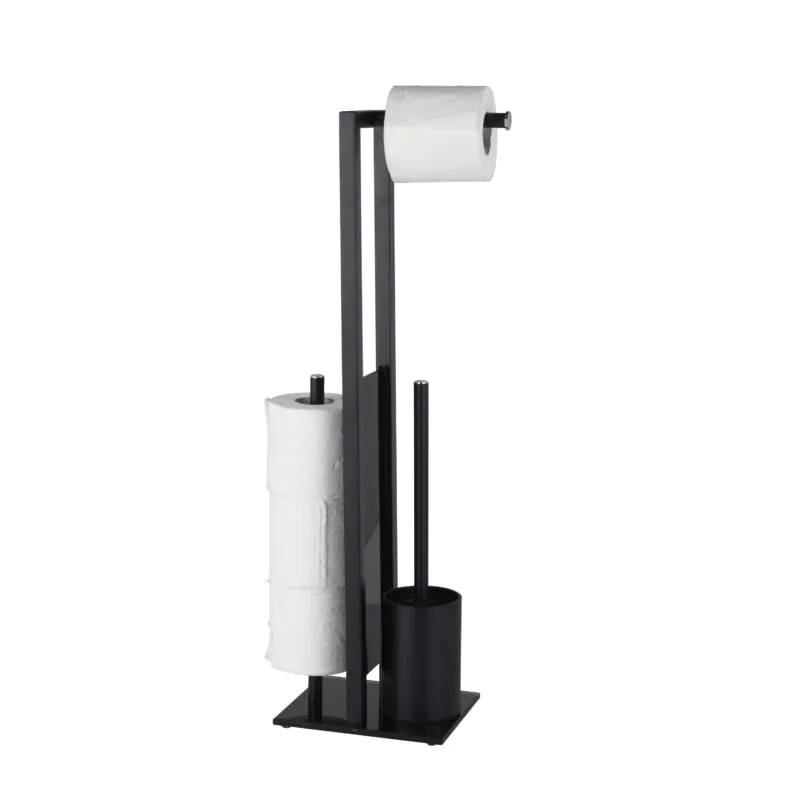 Toilet Roll Paper Holder with Toilet Brush BTH093 - Image 3