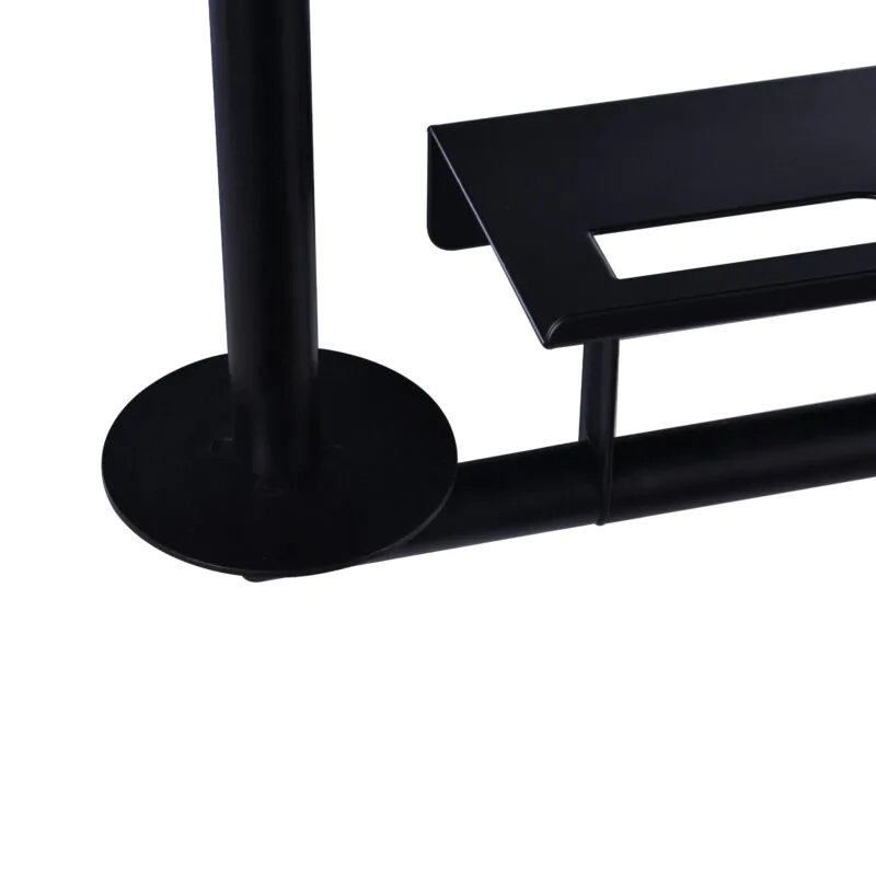 Toilet Paper Holder Wall Hanging with Phone Shelf 10.8*3.9*H10.6CM TH013B - Image 6