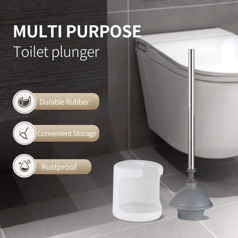 Toilet Plunger and Brush Set TBO006 - Image 2