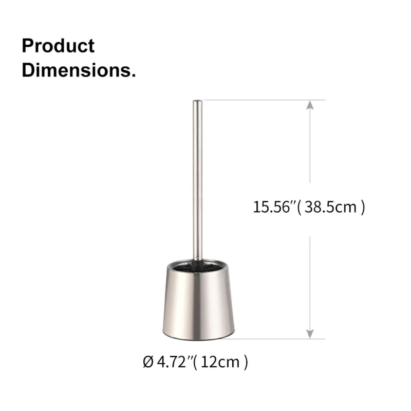 Toilet Bowl Cleaners Brush and Holder WBO002 - Image 3