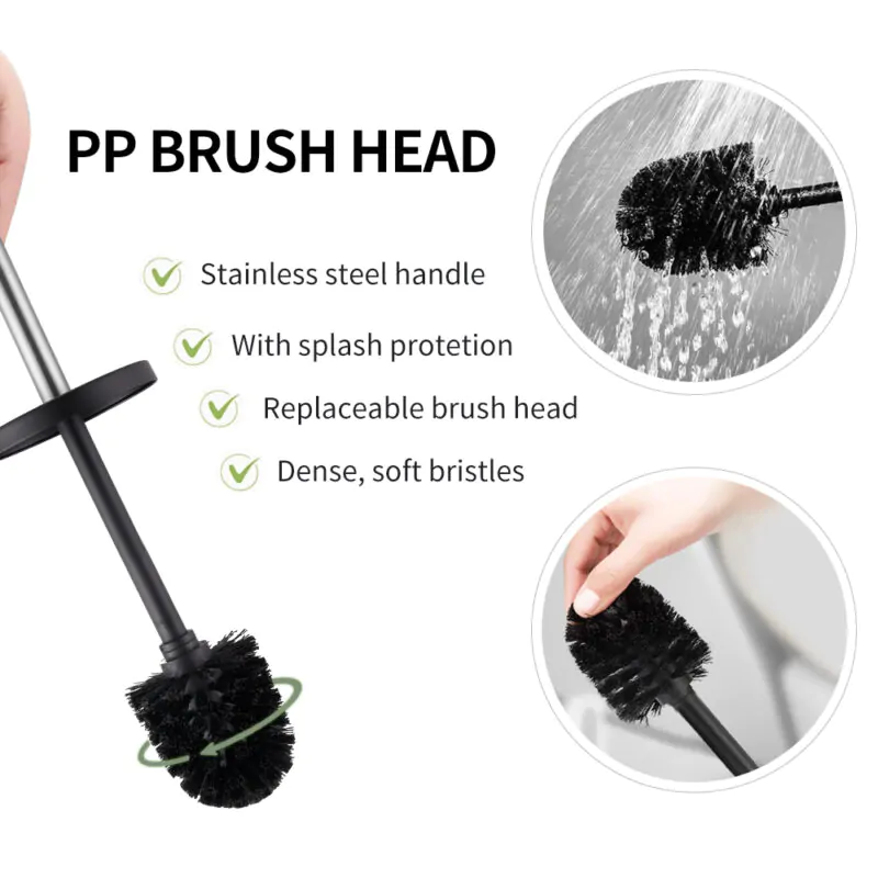 Toilet Brush Holder With Lid TBR015 - Image 5