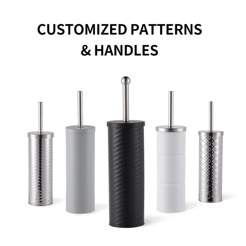 Toilet Brush Holder With Lid TBR015 - Image 8
