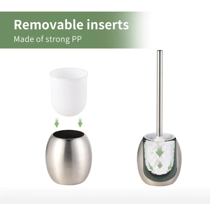 Bowl Shape Toilet Brush Holder TBR017 - Image 5