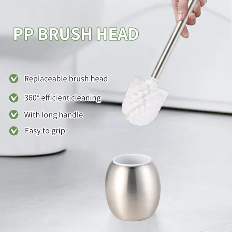 Bowl Shape Toilet Brush Holder TBR017 - Image 6