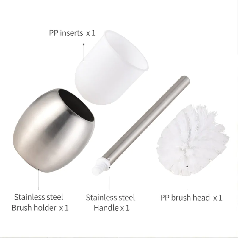 Bowl Shape Toilet Brush Holder TBR017 - Image 7