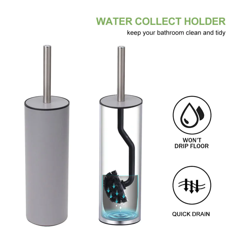 bathroom toilet brush and holder set TBR022 - Image 4