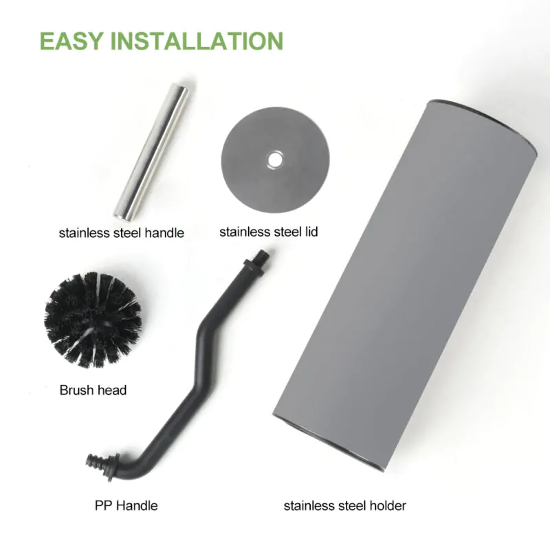 bathroom toilet brush and holder set TBR022 - Image 6