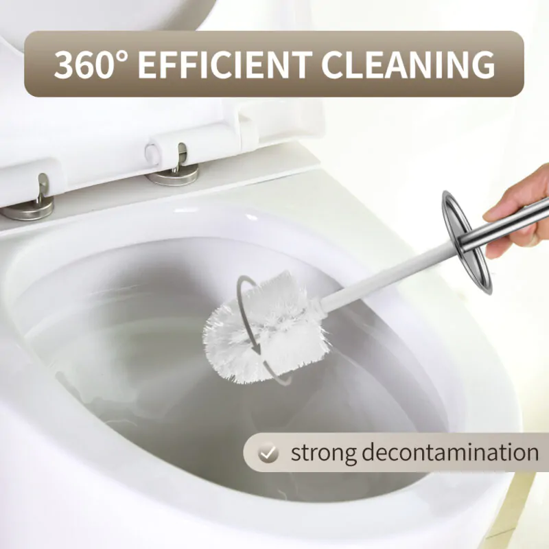 Round Toliet Bathroom Accessories Brush Holder TBR028 - Image 6