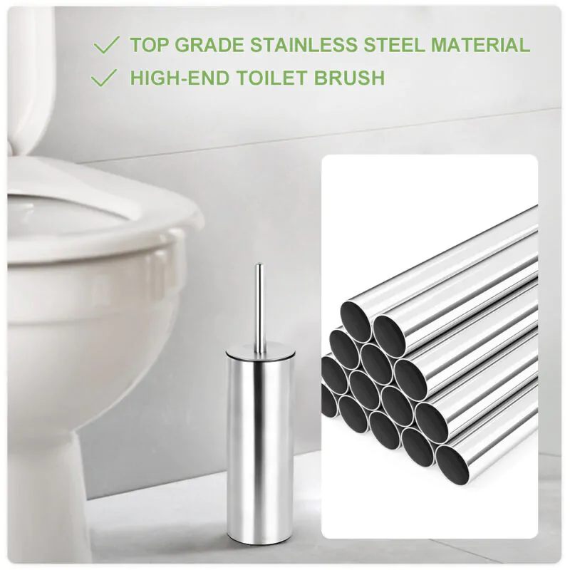 Toilet Brush Holder with Silicone Head TBR055 - Image 3