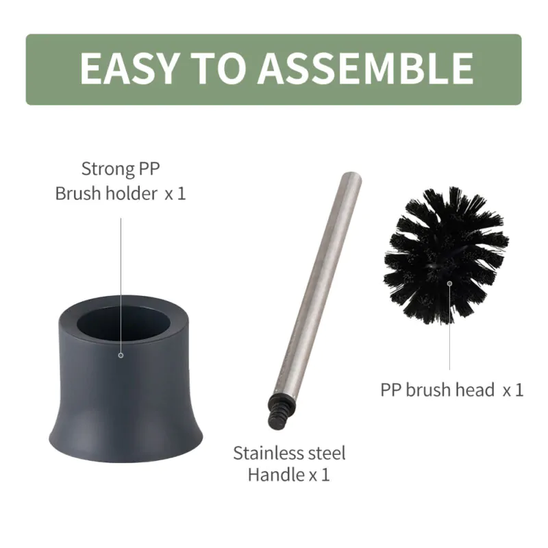Toilet Brush and Holder Toilet Bowl TBR059 - Image 7