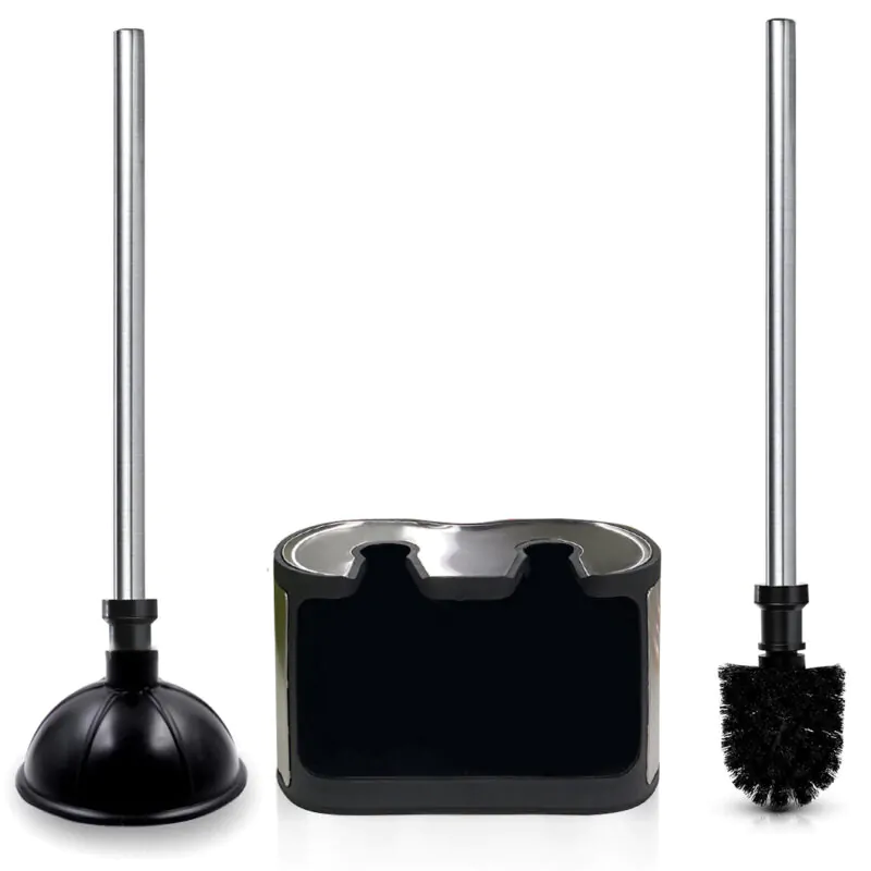 Toilet Brush Holder and Toilet Plunger TBR090B - Image 2