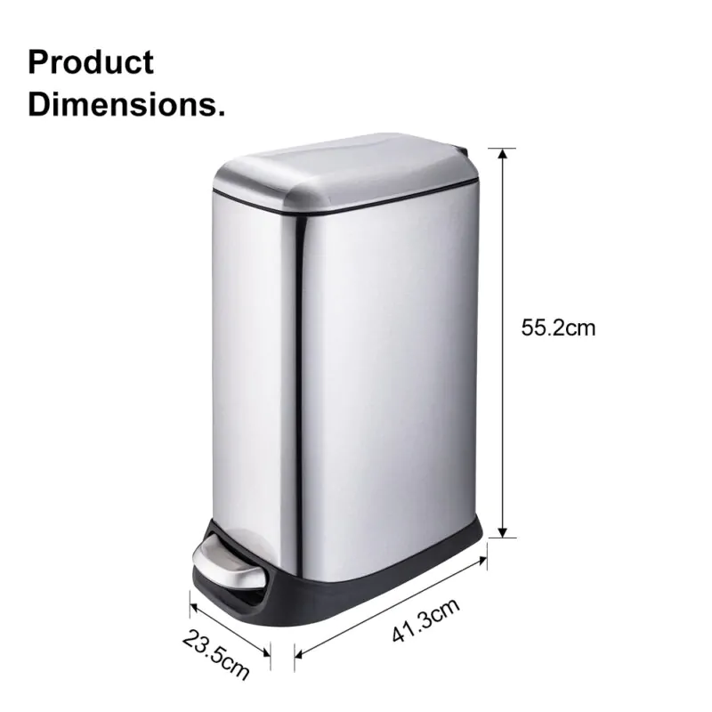 Kitchen garbage bins with lid WBS002 - Image 3