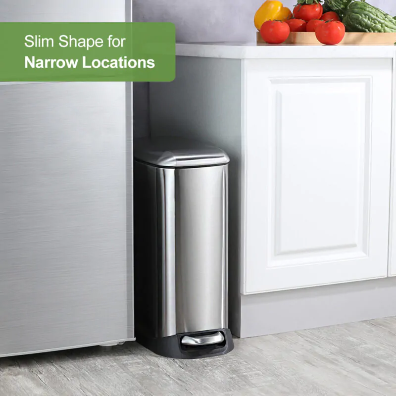 Kitchen garbage bins with lid WBS002 - Image 4