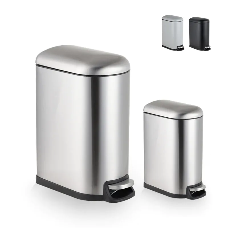 Square Foot Pedal Trash Can WRS013