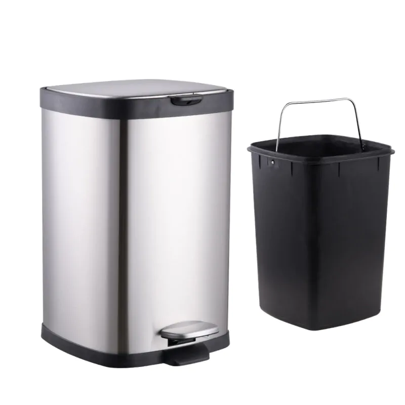 Trash Can Foot Pedal Bin 6L 12L 20L 30L WBS058