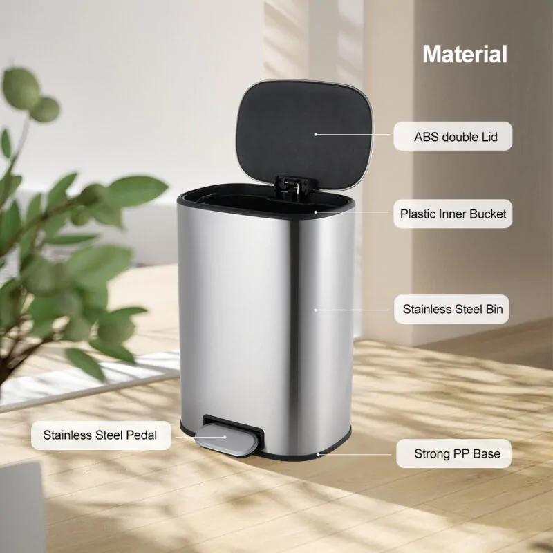 Pedal Waste Can WBS076 - Image 2