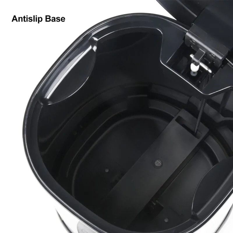 Round Soft-Close Garbage Bin WBS077 - Image 8