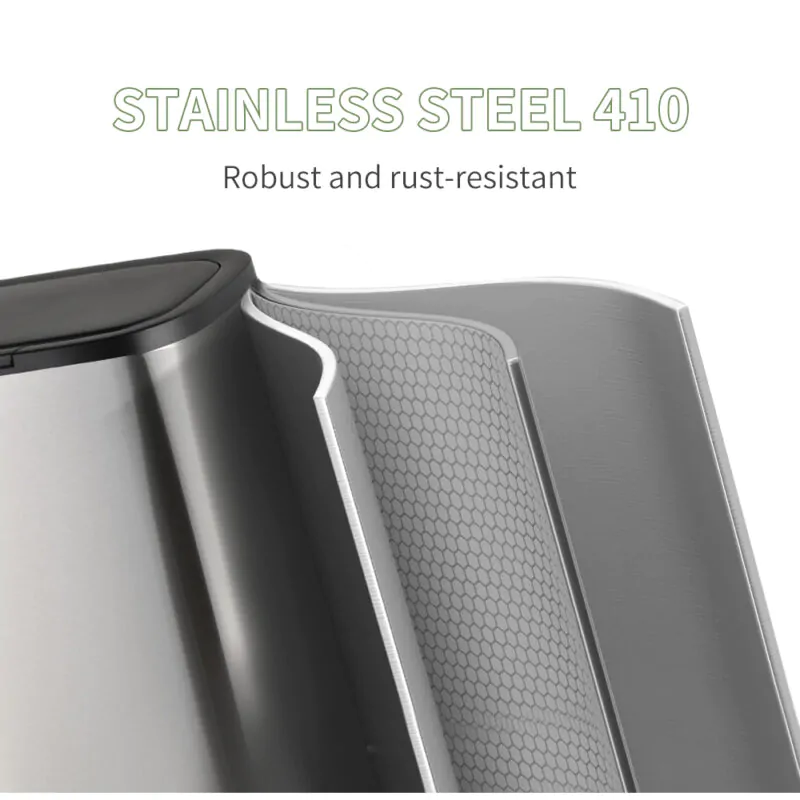 Trash cans with 4 high legs push and sensor WBS130 - Image 5