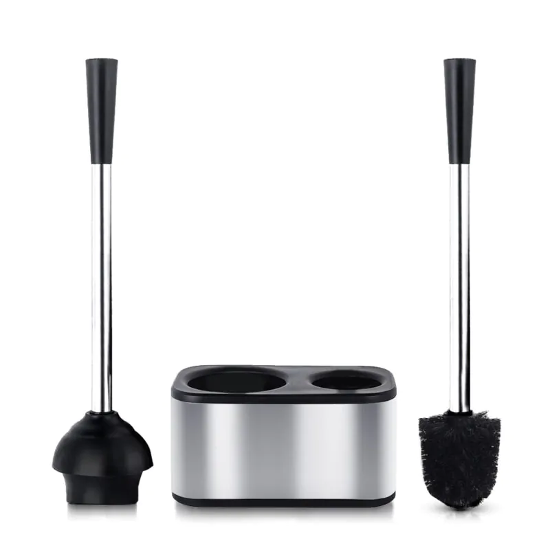 Toilet Plunger and Bowl Brush Compo TBS056