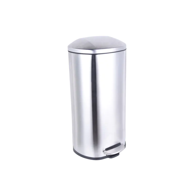 Stainless steel round dust bin WBO008