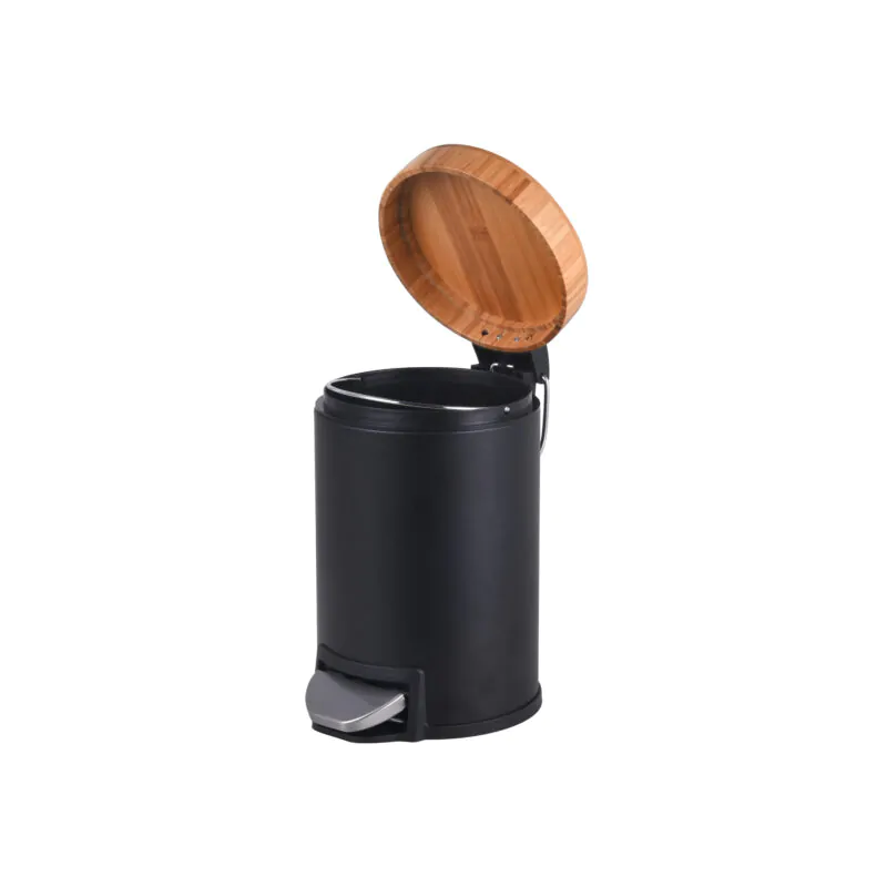 Black Trash Can WBR068L05 - Image 4