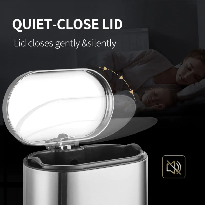 5L/30L Trash Can with Soft-Close WBO015 - Image 6