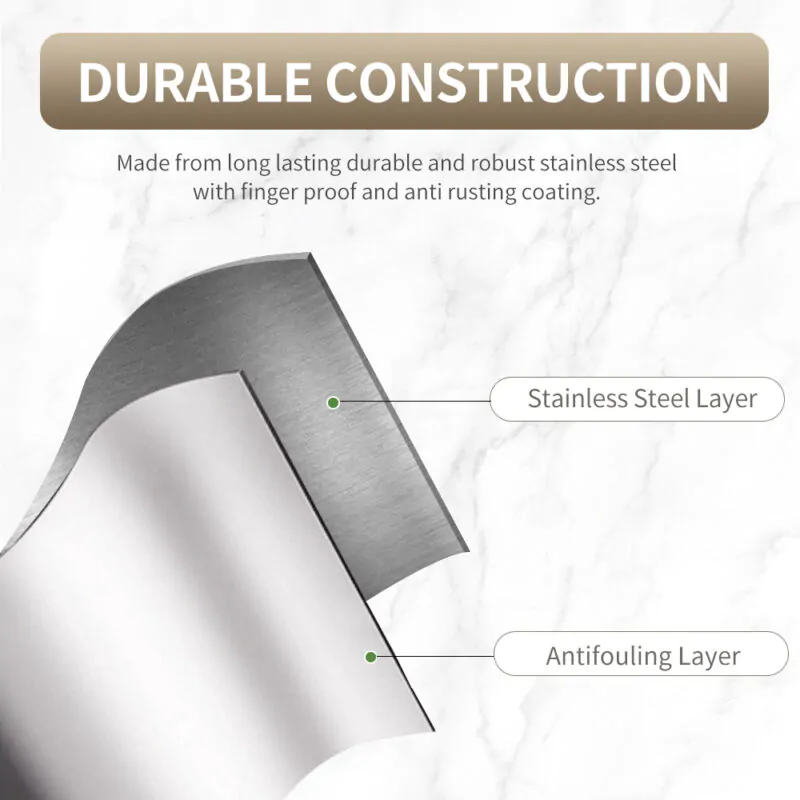 Square 5L Garbage Bin with Soft Close WBO079 - Image 4