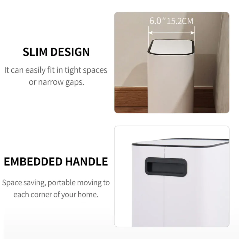 Rectangle Waste Basket WBS153 - Image 7
