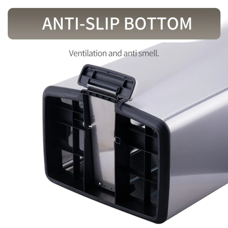 40LLarge Capacity Dual Garbage Can WBS157L40 - Image 9