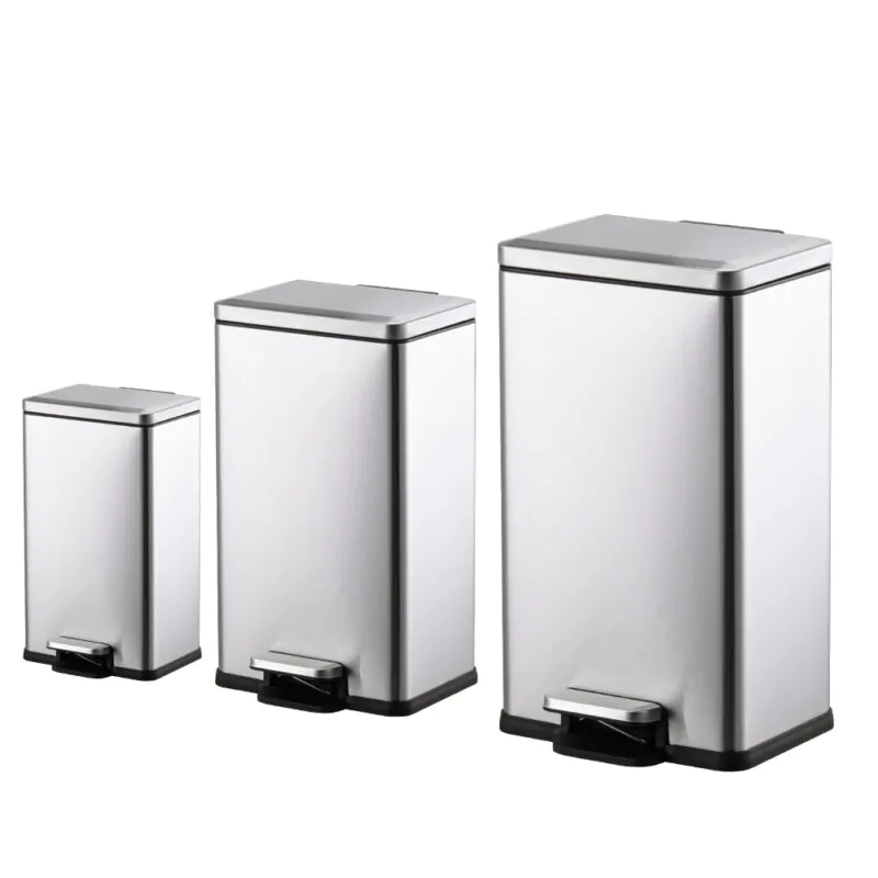Full Sizes Stainless Steel Trash Can WBS160