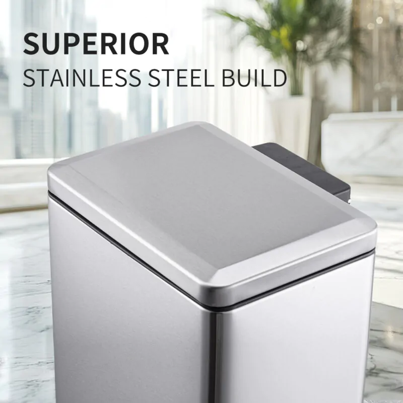 Full Sizes Stainless Steel Trash Can WBS160 - Image 5